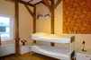 Doppelbett im Hummel Hostel